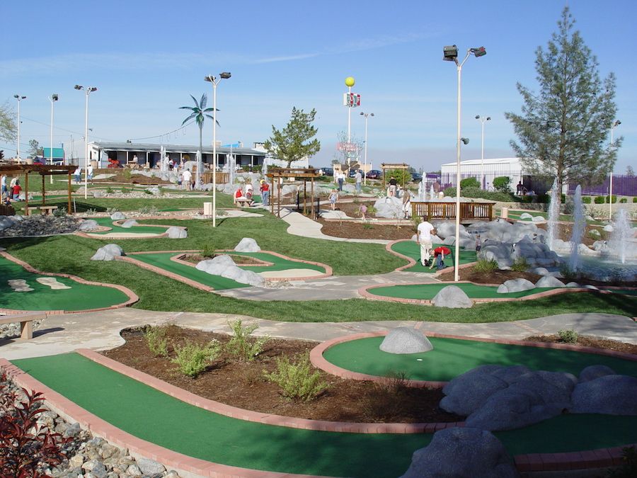 Miniature Golf - 18 Hole Golf - Oasis Fun Center